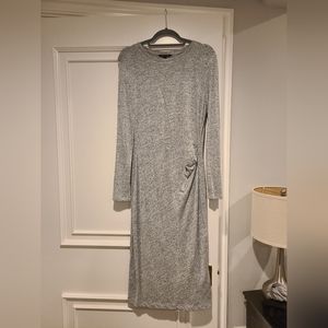 Banana Republic gray sweater dress